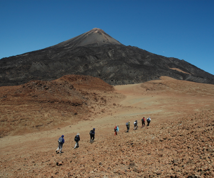 Ascenso al pico del Teide
